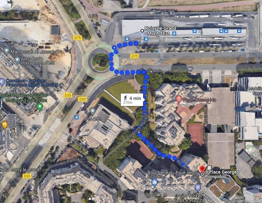 Appartement Bien Situe Noisy-le-Grand Kültér fotó